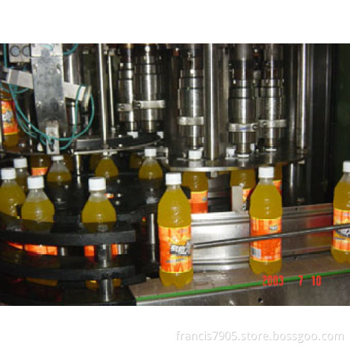 Milk / Coffee / Fruit Juice Hot Filling Machine 3 In 1 High Accuracy